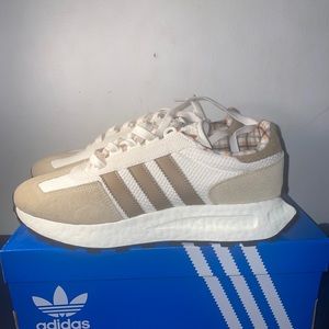 Adidas Retropy E5 Men's Sneakers Running Shoes Gym Casual Sport Beige Brown